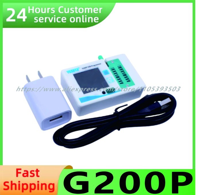 G200 G200P offline programmer offline download line SPI FLASH EEPROM burning 24-25 bios burning