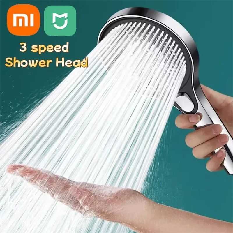 Xiaomi MIJIA High Pressure Shower Head 13cm Panel 3 Modes Water Saving  Nozzle Massage Rainfall Sho