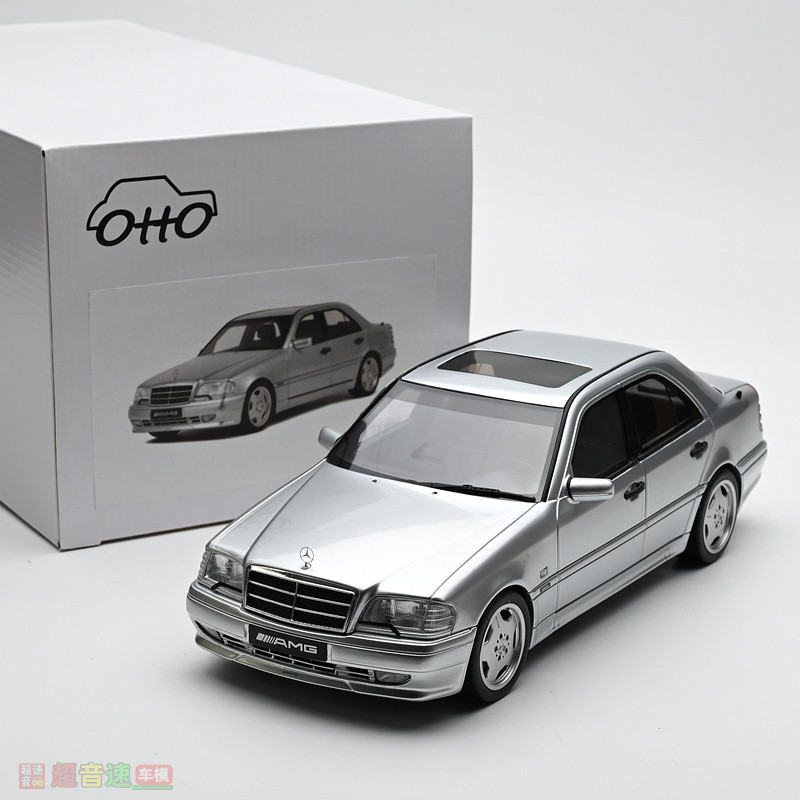 OTTO 1: 18 BENZ C36 AMG W202 1990 รถเรซิ่นรุ่น Limited ตกแต่ง
