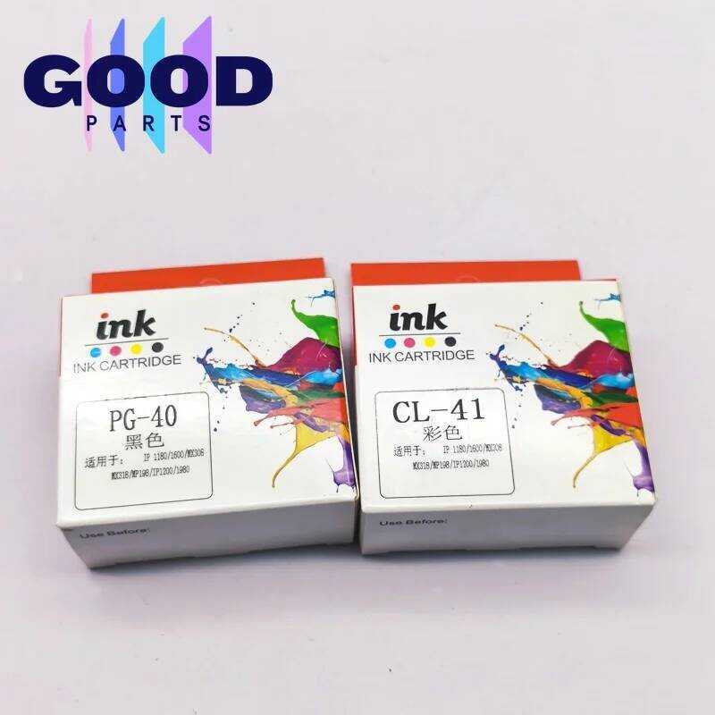 ตลับหมึก 40XL 41XL สําหรับ Canon PG40 PG-40 CL-41 iP1600 IP1700/IP1800 PG 40 CL41 MP140 MP450 MP470 