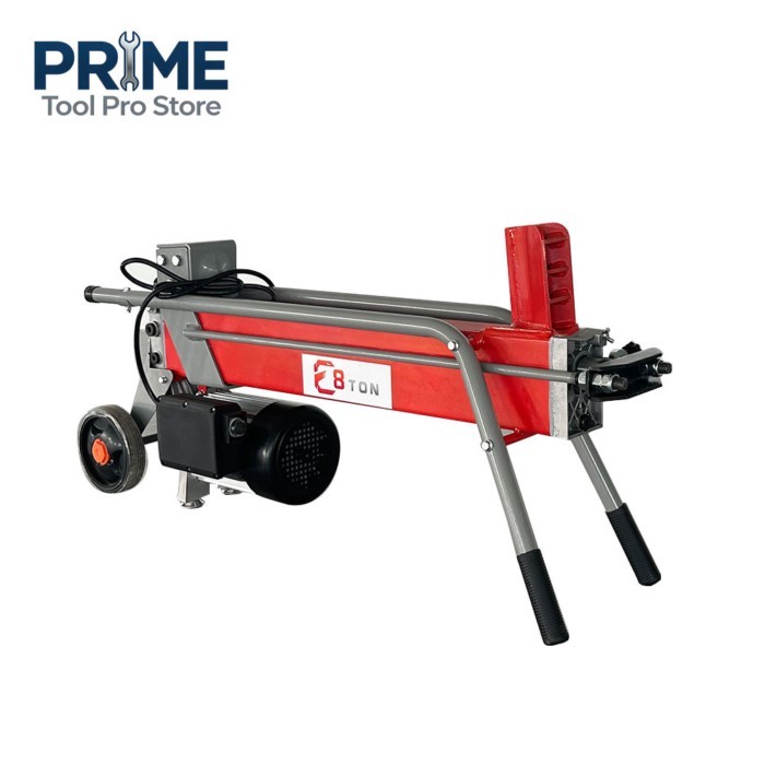 Customized Woer 8t Power Electric Hydraulic Splitter Electric 8t Machinery Forestry Machinery