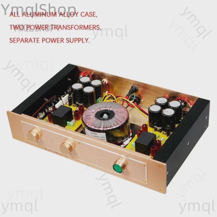 BRZHIFI FM300A Power Audio Amplifier  Class AB 150Wx2 Reproduce Clone FM Acoustics Sound Speaker St