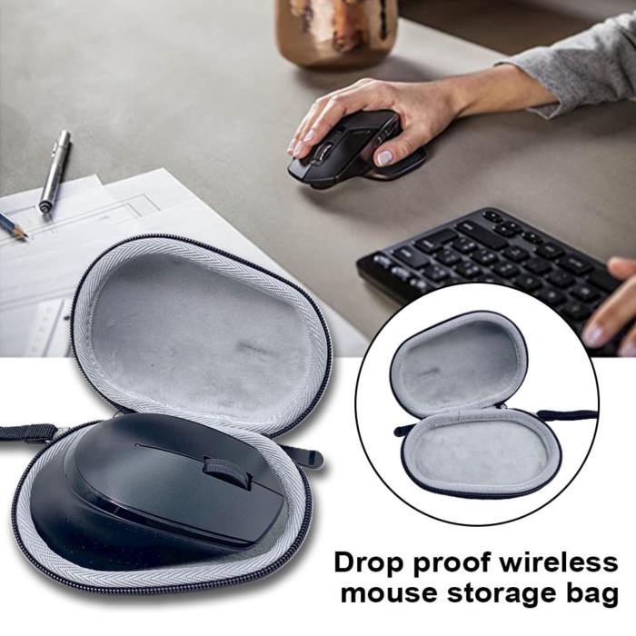 เหมาะสําหรับเมาส์ Logitech Signnature M750/750L กล่องเก็บของแบบพกพาโดยเฉพาะกระเป๋าป้องกันกระเป๋าเปลื