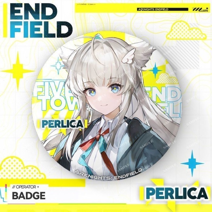 Arknights Endfield Badge Chen Qianyu Yvonne Tangtang เกมกระเป๋าเป้สะพายหลังตกแต่งสะสม