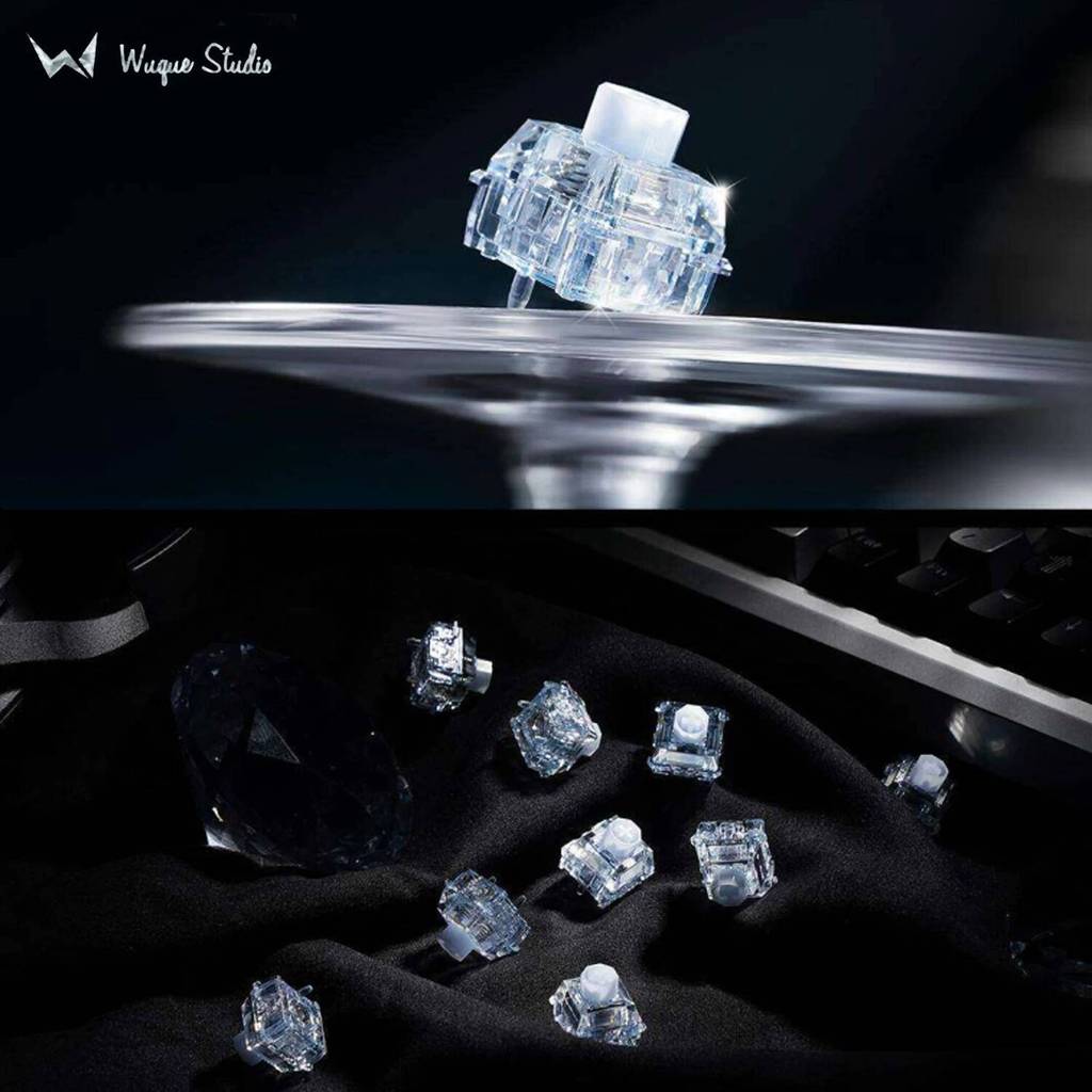 ใหม่ WS Wuque Studio Babao Diamond Series สวิทช์แม่เหล็ก Cullinan & Heart of the Ocean 35gf Linear H