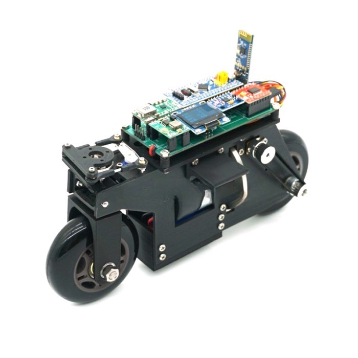 RC Tank 3D Printing Bike Cubli Balance Motorcycle APP Control 2WD Robotic Car for STM32 Programmabl