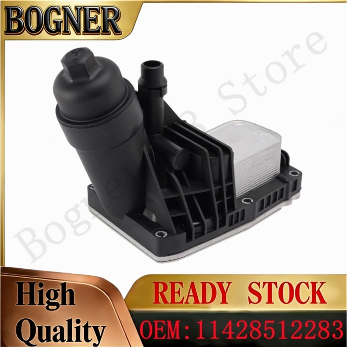 Engine Oil Filter Housing Oil Cooler Kit 11428512283 11428507626 For BMW F20 F21 E90 E91 E92 E93 F3