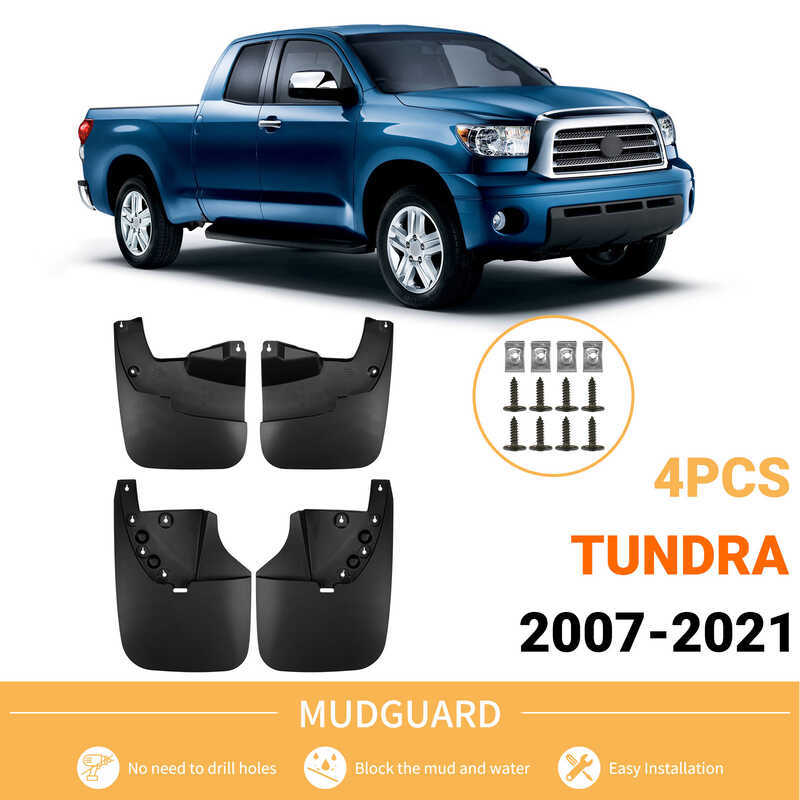 เหมาะสําหรับ Toyota Tundra Tundra 27-2021 รถยาง Mudguard การค้าต่างประเทศ Mudguard