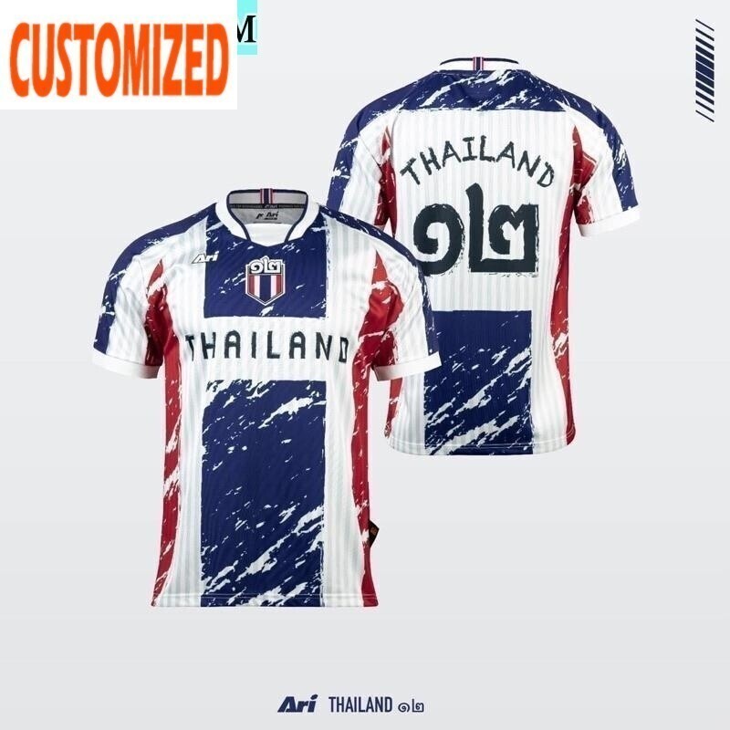 ฟรีชื่อและหมายเลขที่กําหนดเองLimited Edition ARI Thailand 12 Jersey Football Soccer Jersey Shirt