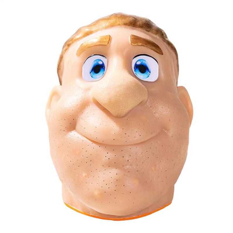 Realistic Face Silicone Pimple Pop Toy Sensory Activities For Adults Students Office Relieve Stress
