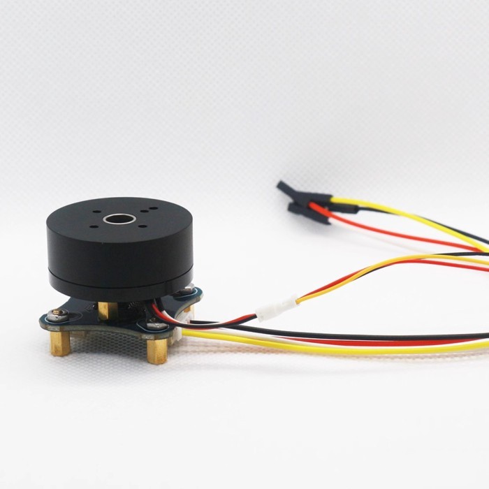 2804 Hollow Shaft Brushless DC Motor with AS5600 Magnetic Encoder Hall Sensor Outer Rotor BLDC Moto