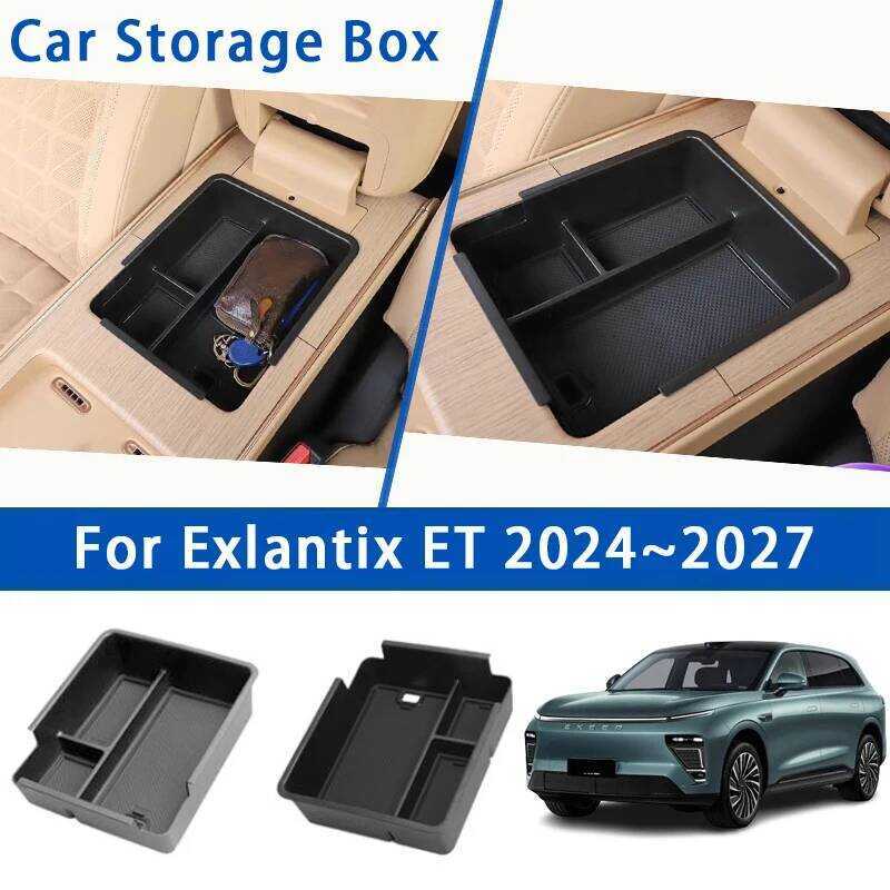 สําหรับ Exeed Exlantix Sterra ET 2024 2025 2026 2027 EREV EV รุ่น Anti-สกปรกฝาครอบที่วางแขนกล่องรถอุ
