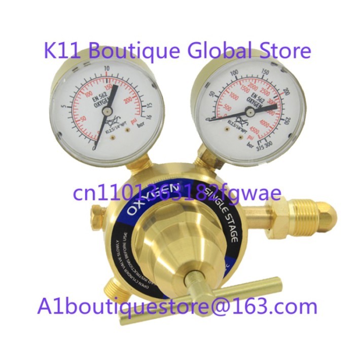 CR0700 Double Gauge Air Cut Vacuum Helium Regulator Gas Regulator