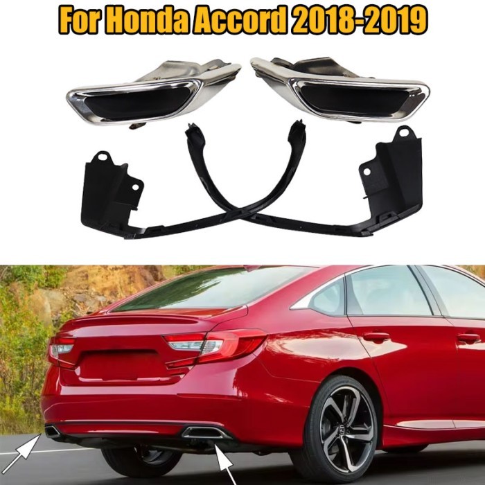 For Honda Accord 2018- 2019 Car Auto Replacement Parts Exhaust Systems Exhaust Muffler Tail Pipe Ti