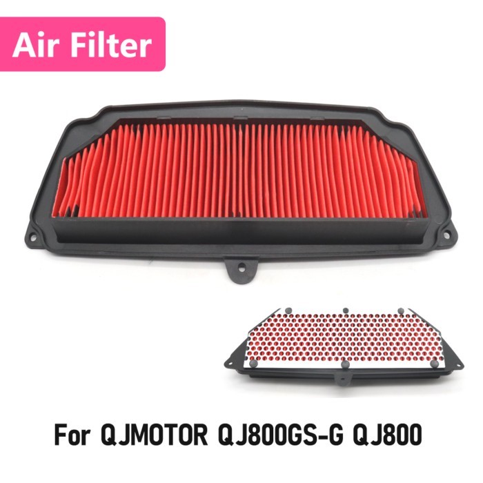 For QJMOTOR QJ800GS-G QJ800 QJ 800 GS Motocycle Air Filter Cleaner Drive Element Intake Cleaner Rep