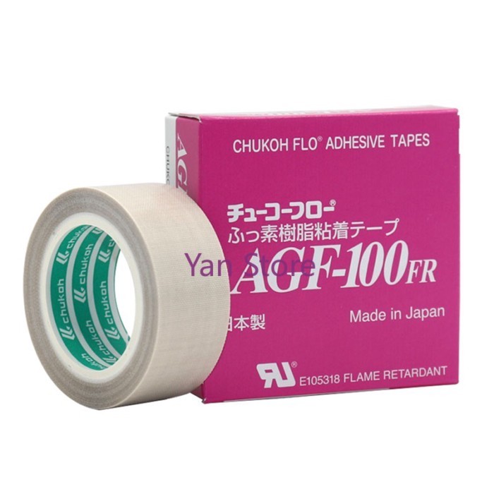 0.13/0.18mm X 13/19/25/38/50/100mm X 10m/Roll Adhesive tapes AGF-100FR test tape electrical tape tr