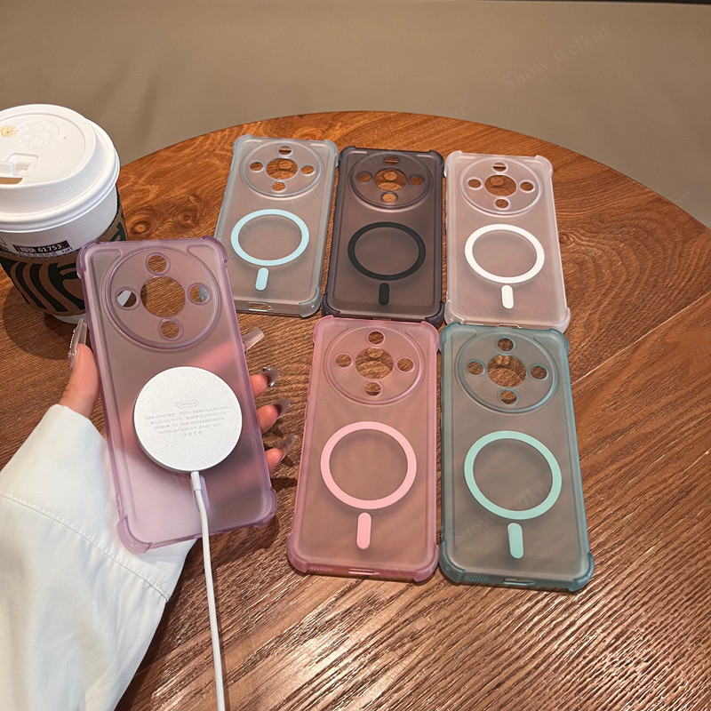 สําหรับ Honor X9D 5G แม่เหล็กกันกระแทกถุงลมนิรภัย Full Protection TPU Soft Case สําหรับ Honor X70 Ho