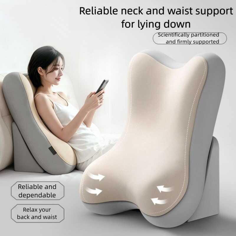 ns And Ows, Ergonomic Ows For Neck And Lower Back Support, Suitable For Reading, Gaming, And Lumbar