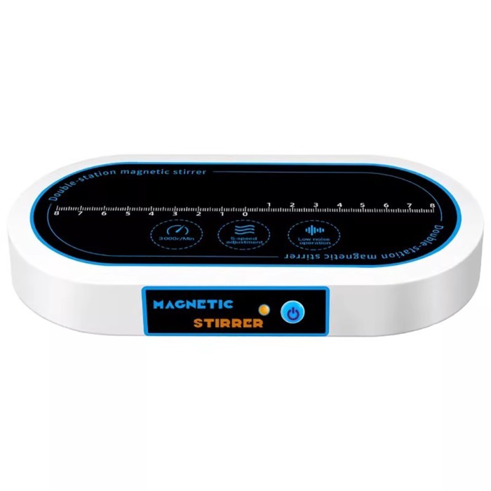 Dual Mini Magnetic Stirrer - Laboratory Electromagnetic Stirrer