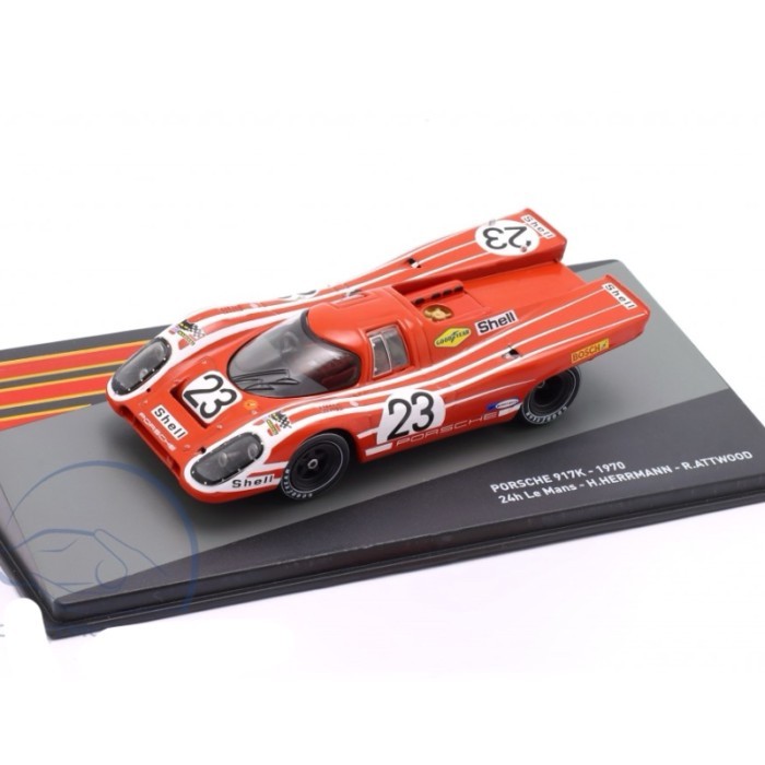 Alaya IXO 1/43 Porsche 917 Porsche 1970 Porsche Endurance Race โมเดลรถอัลลอย