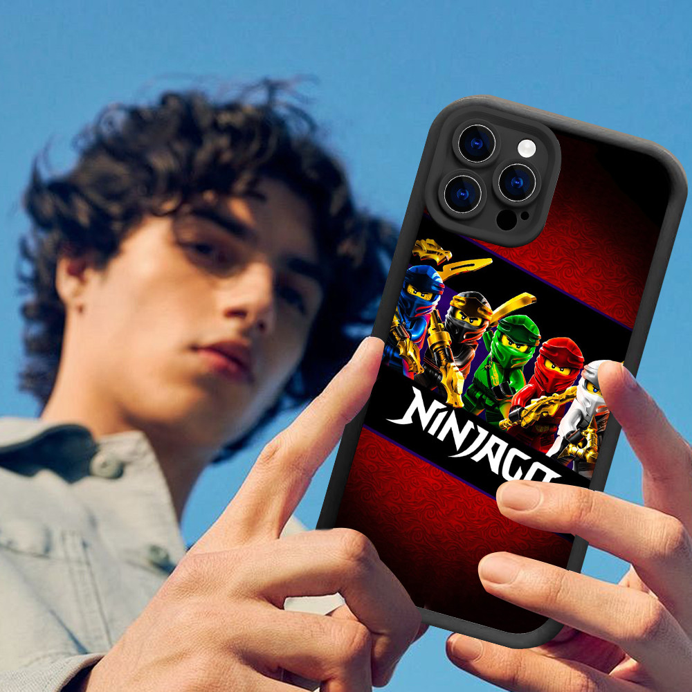 DE-23 L-Lego N-Ninjago เคสกันกระแทกสําหรับ iPhone 14 7 15 8 Pro Max Plus