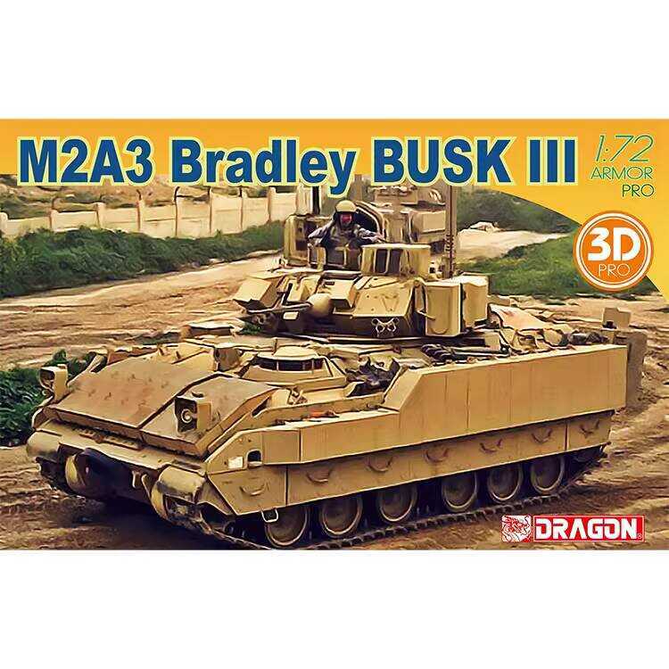 รถต่อสู้ DRAGON 7678 1/72 M2A3 Bradley BUSK III