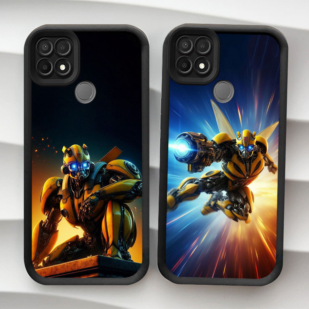 เคสป้องกันสําหรับ OPPO A35 A15 A15s Realme C25S C15 C12 C25 กรณี NR4 Bumblebee