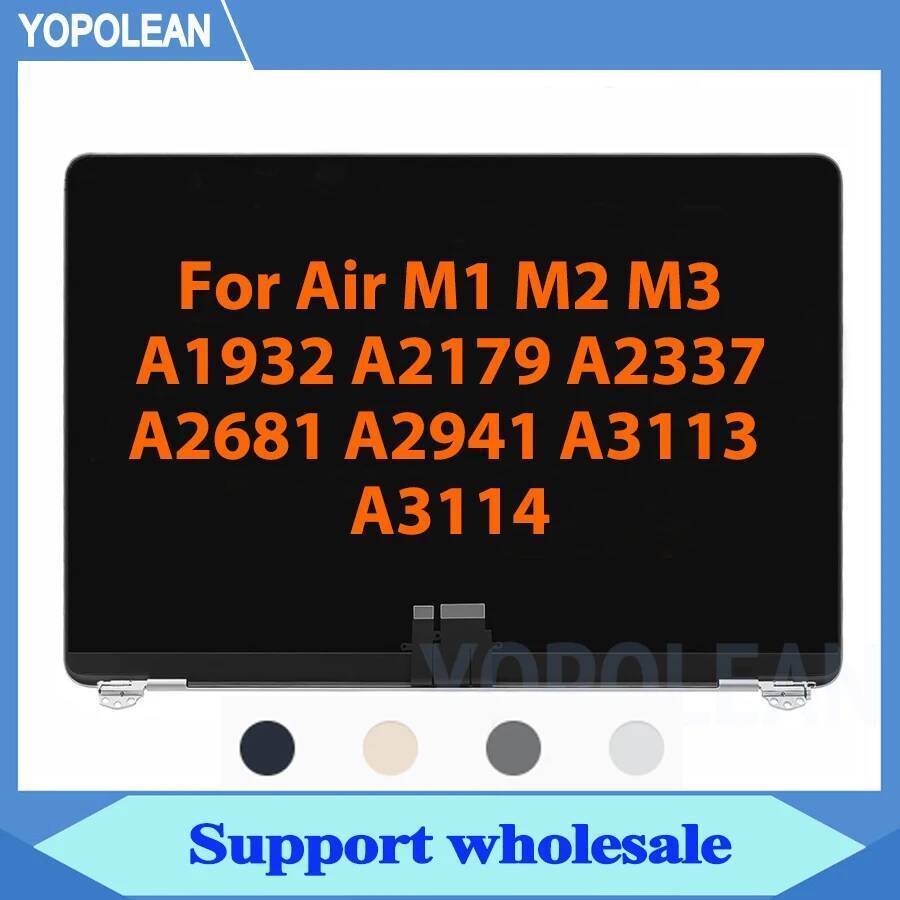 TA หน้าจอ LCD ใหม่สําหรับ MacBook Air Retina 13 "15" A2681 A2941 A2337 A3113 A3114 A2179 A1932 เปลี่