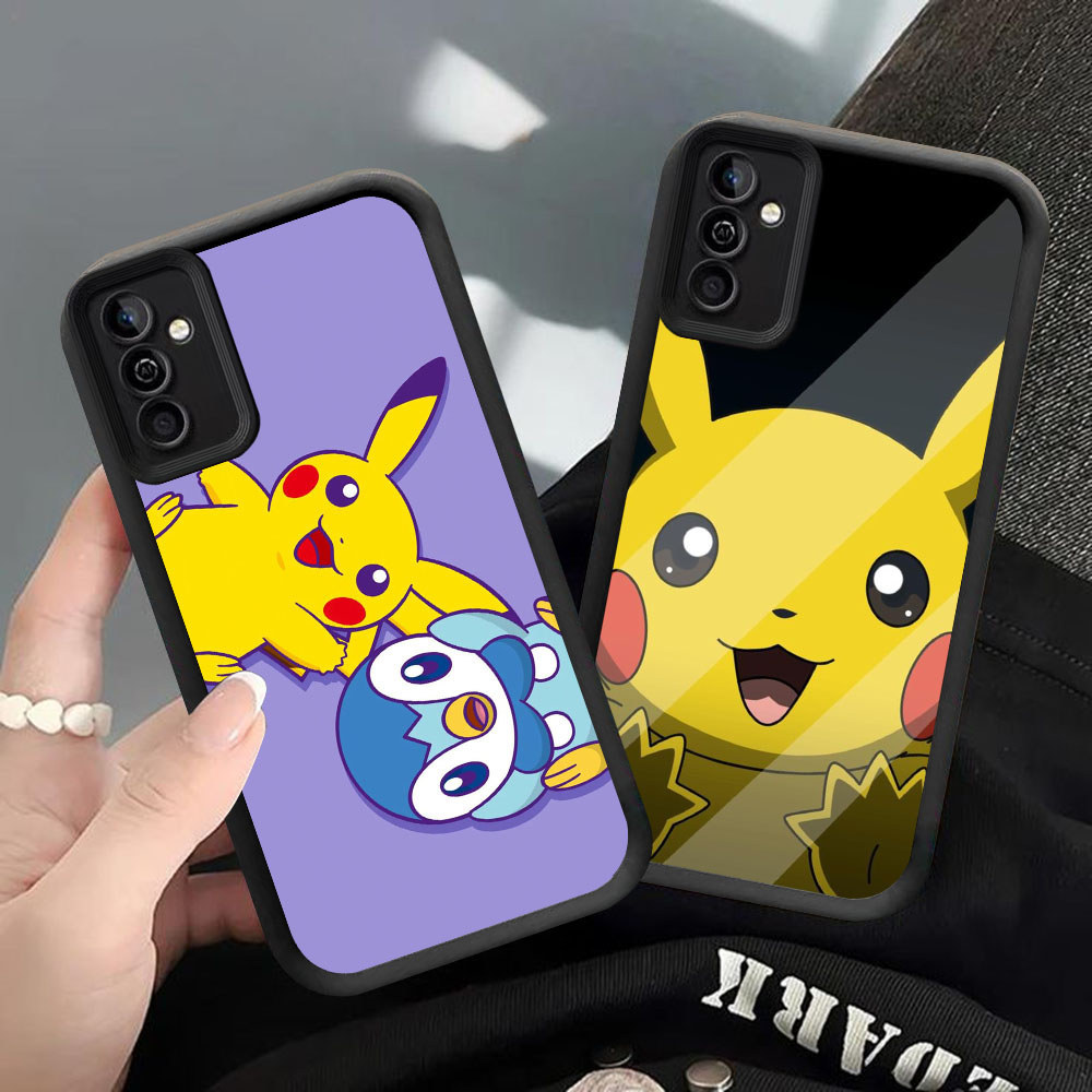 CK-85 Pokemon เคสกันกระแทกสําหรับ Samsung A55 A54 M15 S25 S24 S21 FE Ultra
