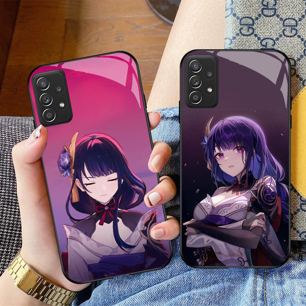 CK-59 Genshin HD แก้วสําหรับ Samsung A52 A13 A33 A32 A72 A23 A53 A73 A52S A26 A56 A16 A06