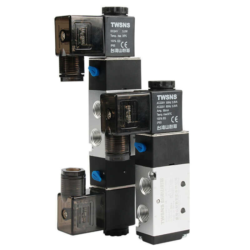 NS ไต้หวัน Shannis 4V Two-Position Five-Way Solenoid Valve V310-08/220V/4V210-08 วาล์วระบายอากาศอื่น