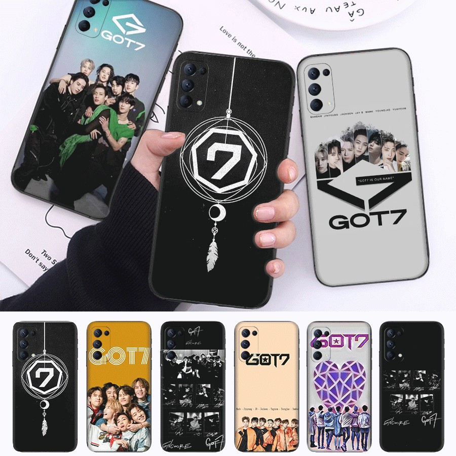GOT7 DI10 นักร้องชายสําหรับ Realme Narzo 50a 7i GT2 pro X Lite XT X2 V13 ความเข้ากันได้ TPU เคสโทรศั