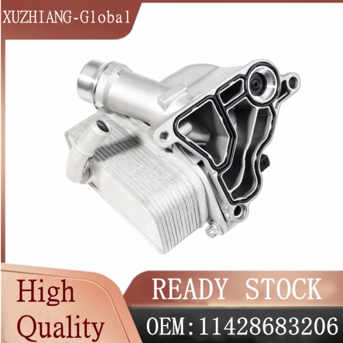 11428683206 Engine Oil Cooler Assembly for BMW M4 X6 Base Sedan 3.0L 11428642289 11427516383 114275