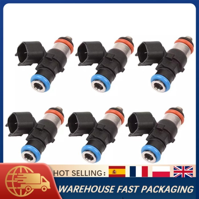 Fuel Injectors 0280158091 For Ford Edge Fusion Taurus Lincoln MKZ Mazda 6 CX-9 3.5L 3.7L 2007-2011