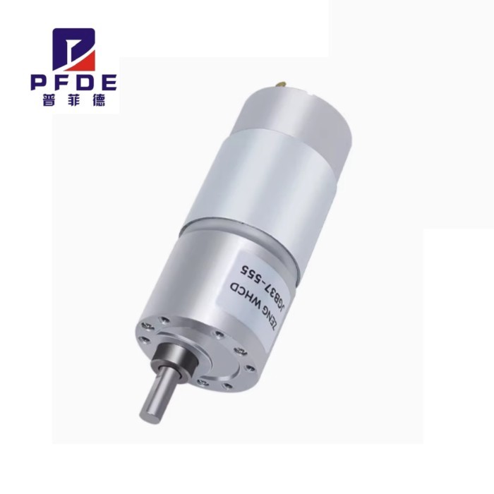 JGB37-555 High Torque Low Speed 12V Electric DC Gear Motor Micro 24V 555 Dc Gearbox Reduction Motor