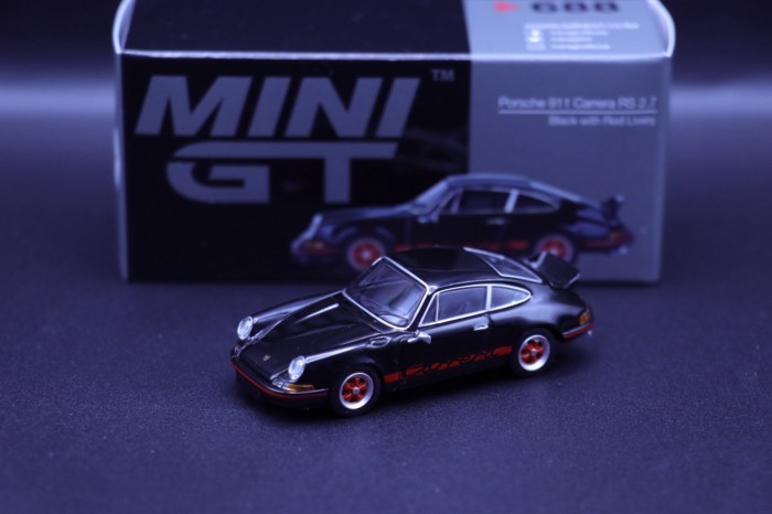 1/64 MINIGT เบอร์ 688 Porsche Porsche 911 Carrera RS 2.7 พร้อมส่ง