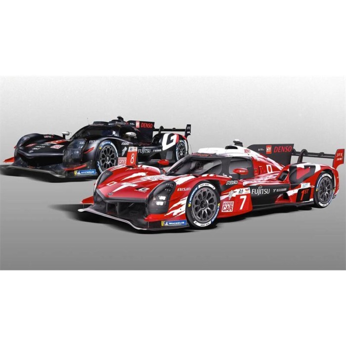 Spark 1: 64 Toyota GR010-Hybrid Le Man 2025 โมเดลรถอัลลอย