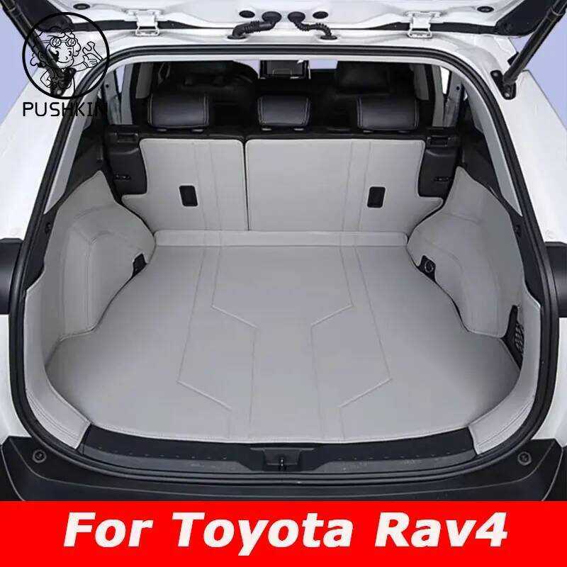 หนังรถTrunkสําหรับToyota RAV4 XA50 2021 2022 2023 2024 2025 RAV 4 XA 50 Hybrid Cargo LinerฝาครอบPadพ