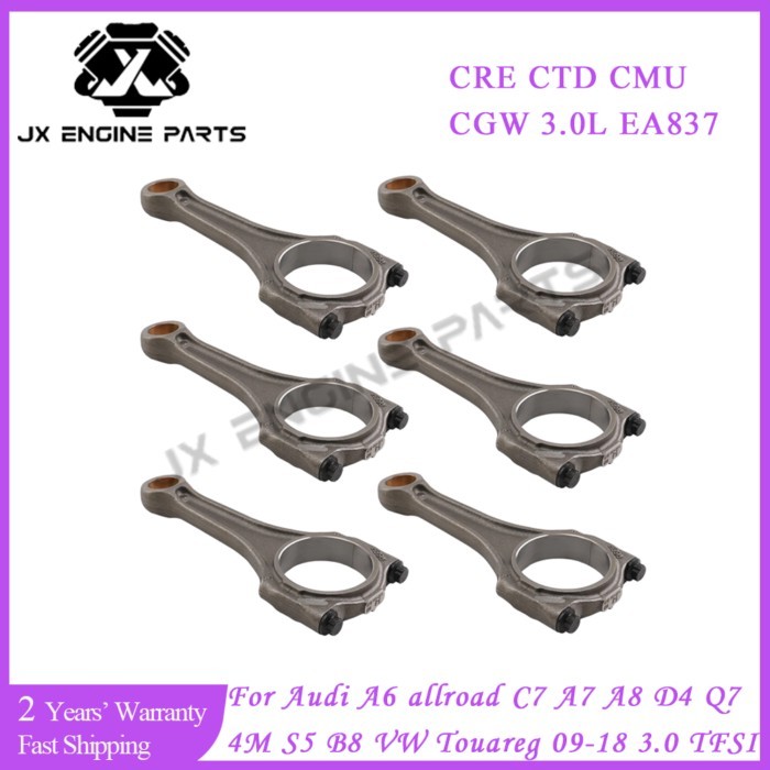 EA837 CRE CTD CMU Engine Connecting Rod For Audi 3.0 A4 S4 A5 S5 A6 A7 A8 Q5 SQ5 Q7 4M S5 B8 VW Tou