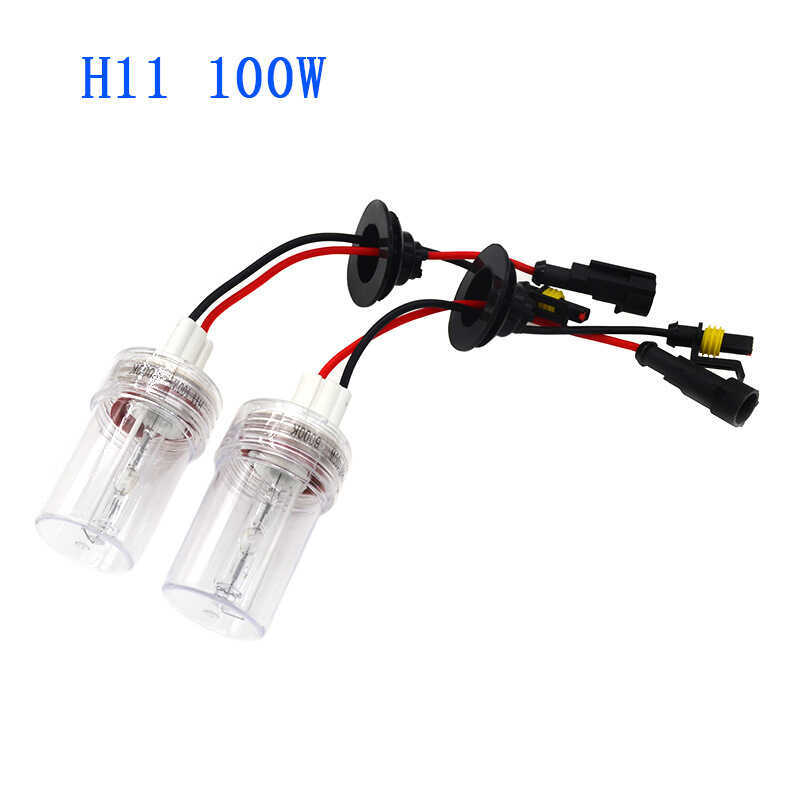 75W/1W/2W หลอดไฟซีนอน HID กําลังสูงไฟหน้ารถ H1/H4/H7/H11