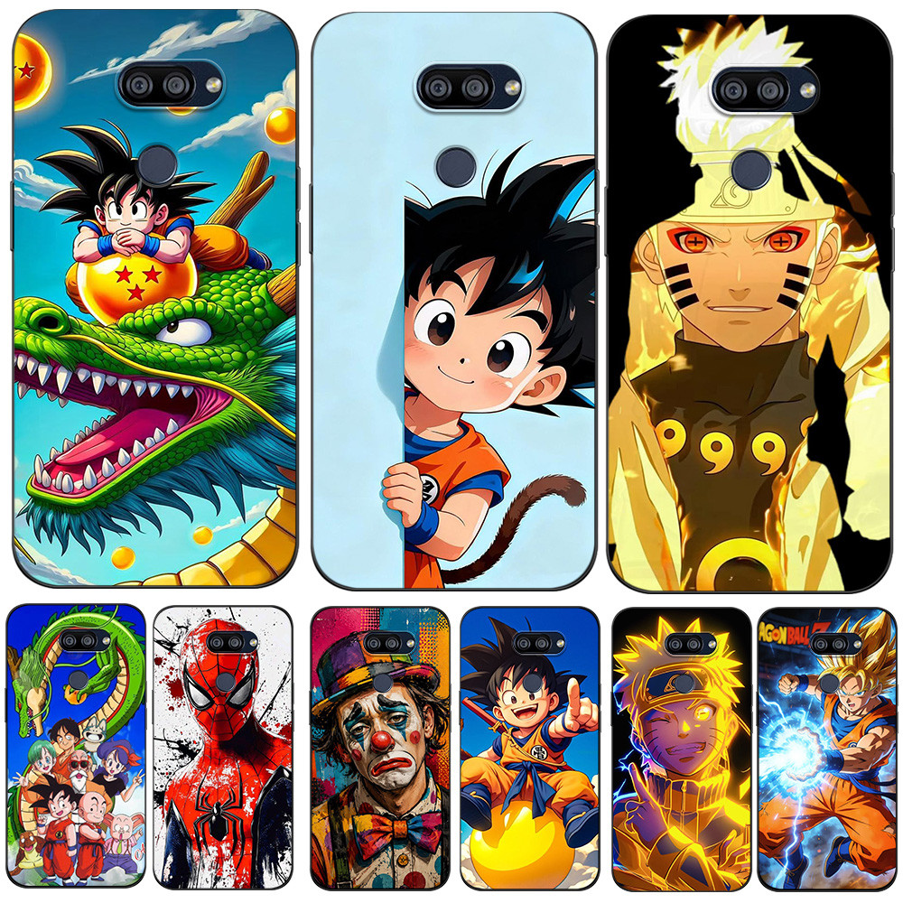 สําหรับ LG K40S 2019 กรณีโทรศัพท์ปกหลังซิลิคอนสีดํา Tpu พระเจ้า F1 dollar racing อะนิเมะการ์ตูน