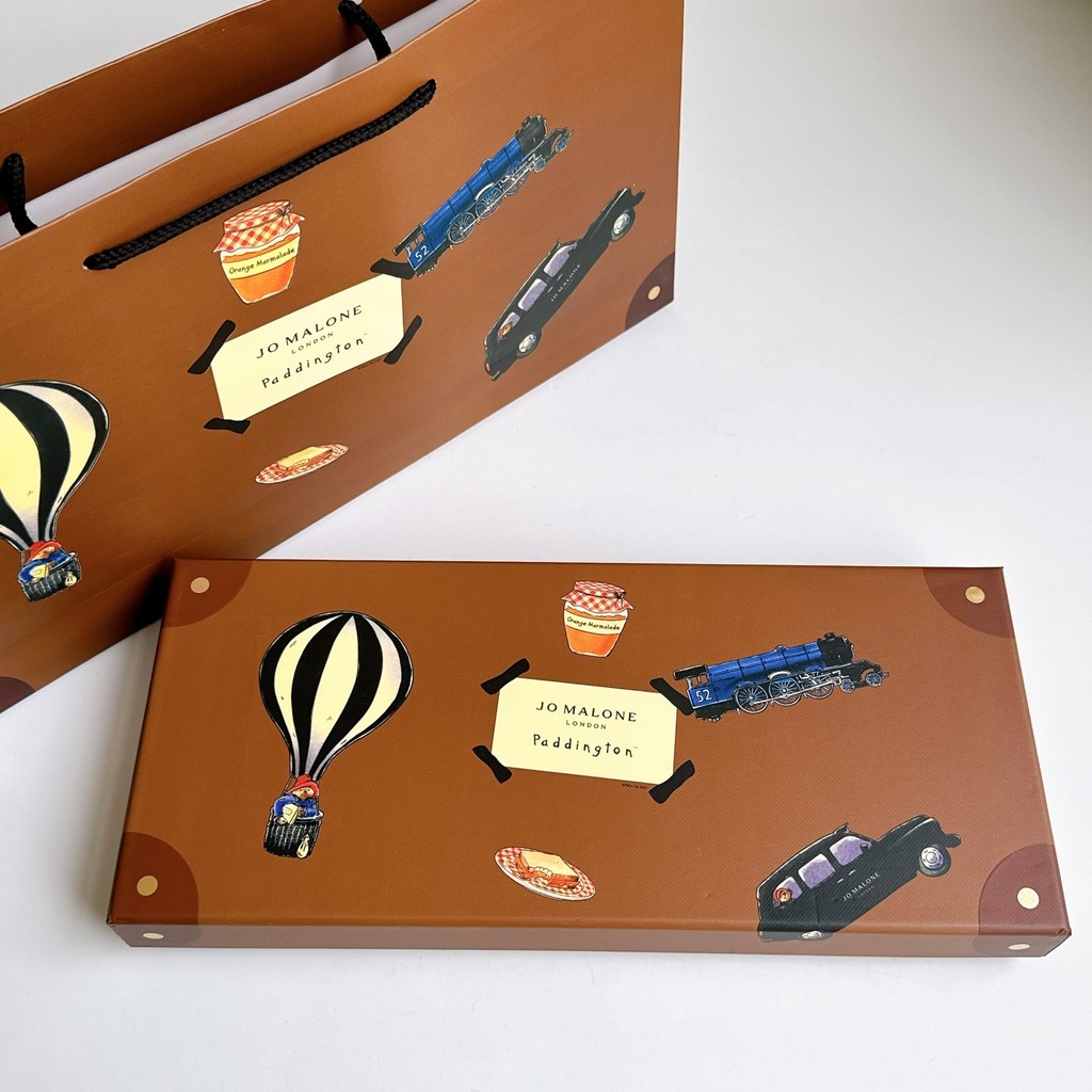 ยิงจริง❤ อัลบั้มแฟชั่น/60ถุงของขวัญ+การ์ด+ป้ายจีน✔ชุดห้าชิ้น Jo Malone Bear Infested ประกอบด้วย: Pad