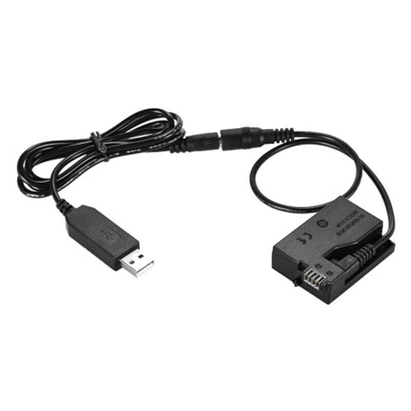 C WKZB -E8 Dummy Battery Coupler USB Adapter Cable Accessories Parts For Lp-E8 For 550D 600D 650D 7