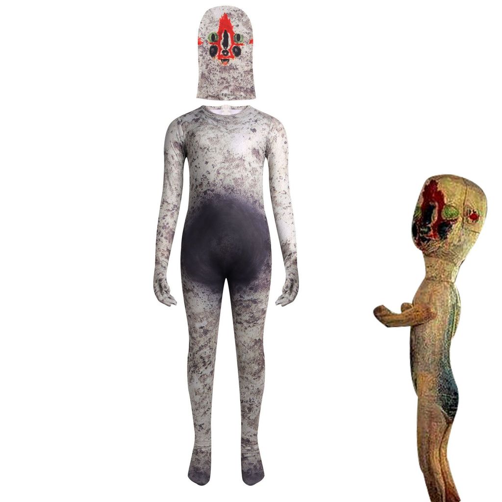 เสื้อผ้าคอสเพลย์เด็กสำหรับฮาโลวีน SCP173, Stone Man, Peanut
