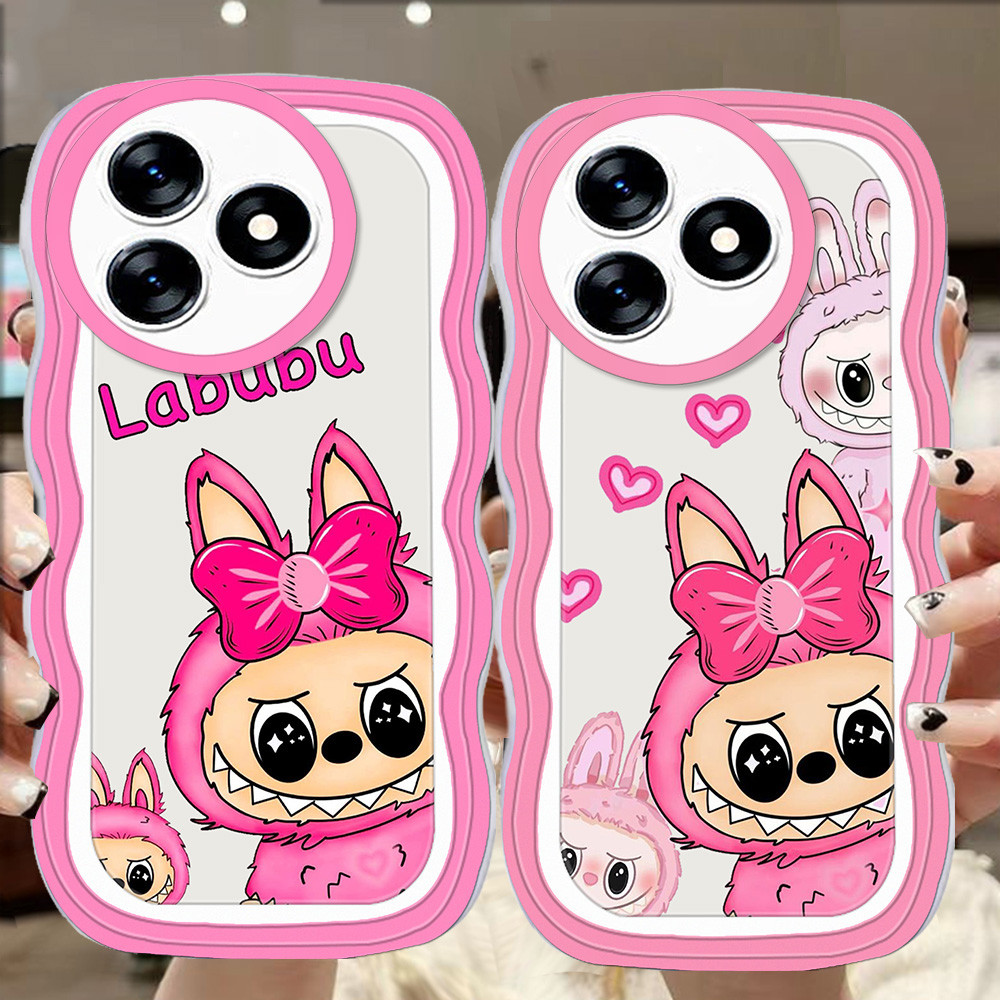 A-94 ฟักทอง TPU สําหรับ Realme Narzo N63 C63 หมายเหตุ 50 C61 C53 C51 N61 50i Pro โปร่งใสกรณี