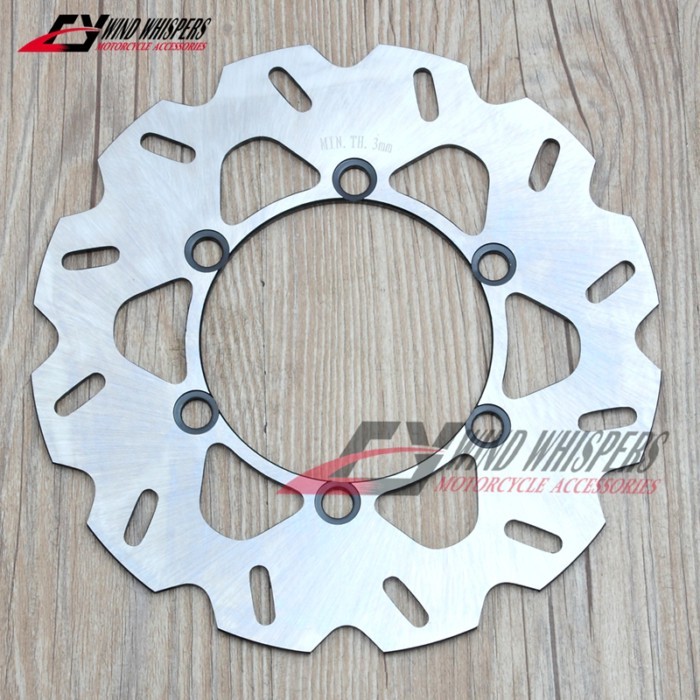 220mm Rear Brake Disc Rotor For KAWASAKI KDX125 KDX200 KDX220 KDX250 KLX250 D-Tracker KLX300 KDX 12