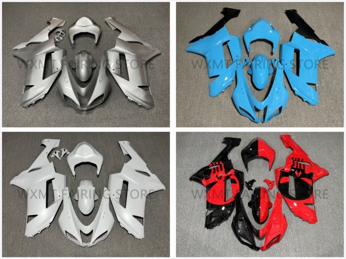 NEW ABS Motorcycle Injection mold Fairings Kit fit for Ninja ZX-6R 2007 2008 ZX6R zx 6r 636 2007 20