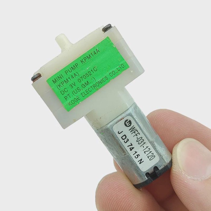 KOGE KPM14A DC 3V 3.7V Mini 031 Motor Air Pump Micro Oxygen Diaphragm Pump DIY Blood Pressure Moito