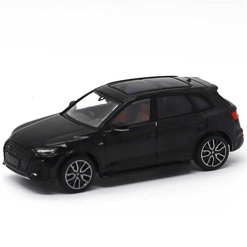 F JKM 1:64 Q5l Black White Red Blue / LS 400 Gold White Black Diecast Model Car