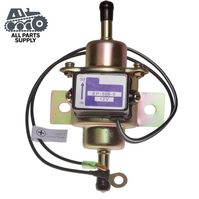 Electric Fuel Pump 12V 12585-52030 15231-52033 68371-51210 For Kubota B6000DT B6000E G3200 G4200 G5